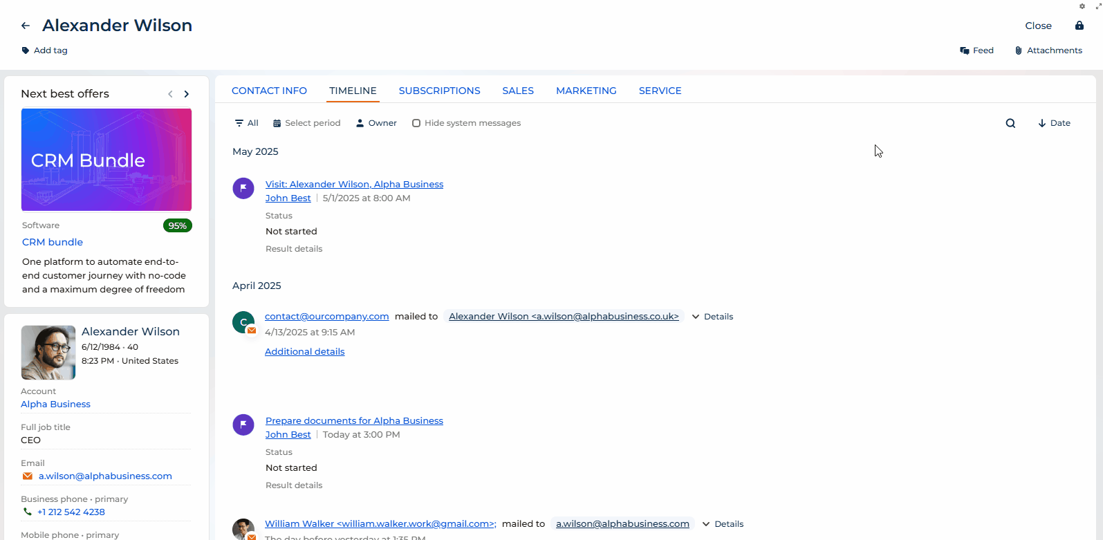 Fig. 7 Changing chronological order