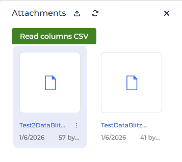 attachments files