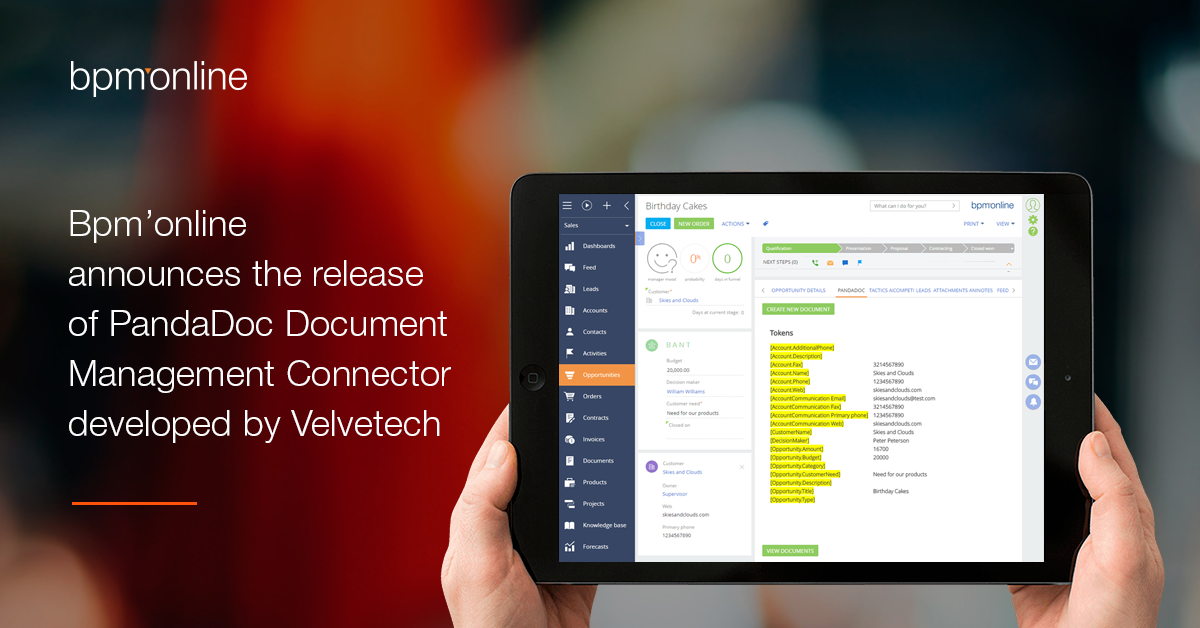 Bpm’online announces the release of PandaDoc Document Management ...
