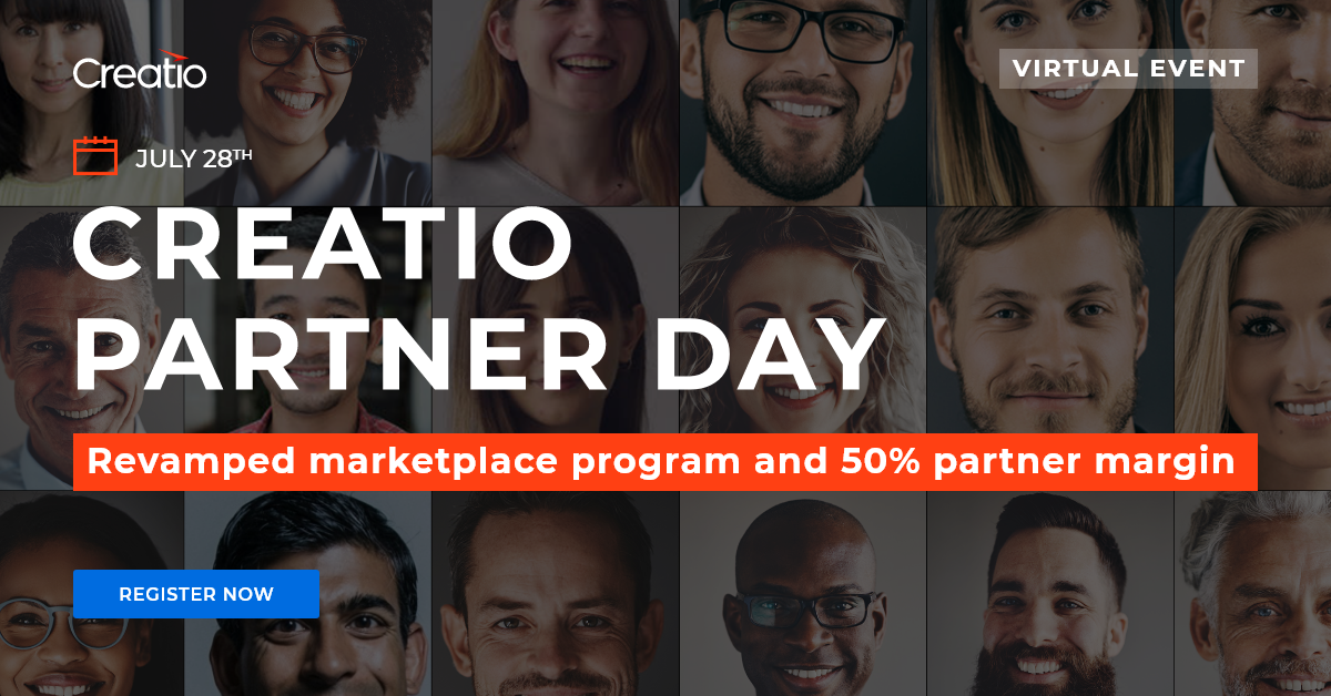 Creatio Announces Open Partner Day for the Channel Network | Creatio