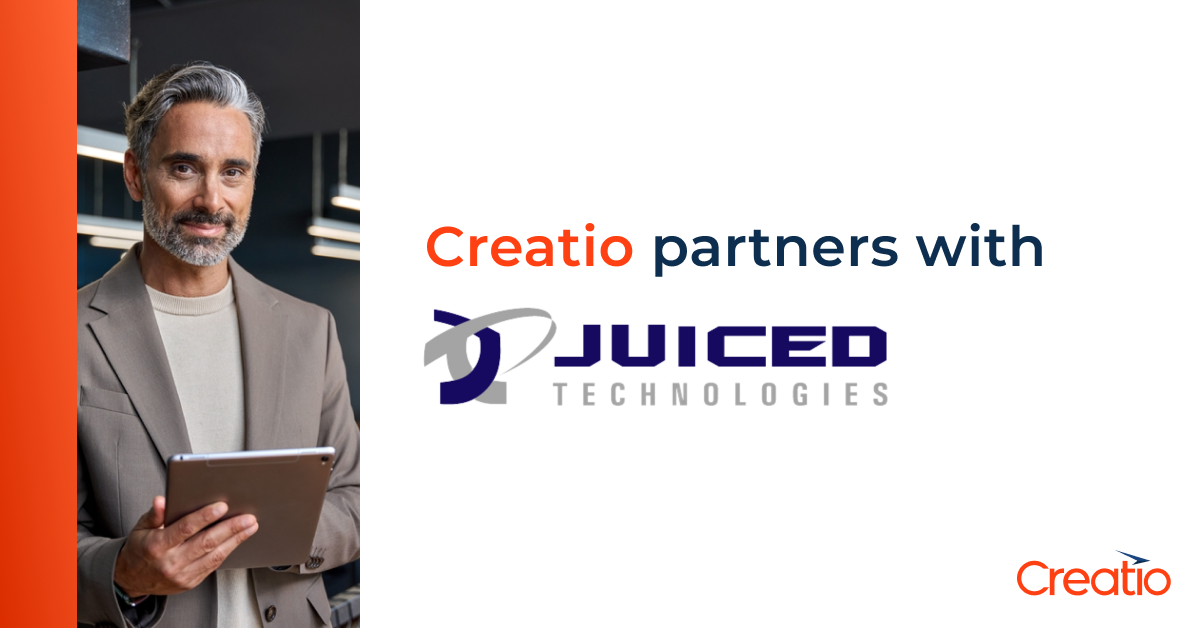 Creatio Partners with Juiced Technologies, Inc. to Bring AI-Native CRM ...
