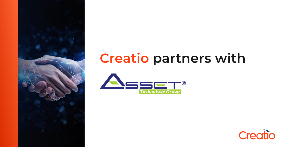 Creatio Partners with ASSET Technology Group to Expand Agentic ...