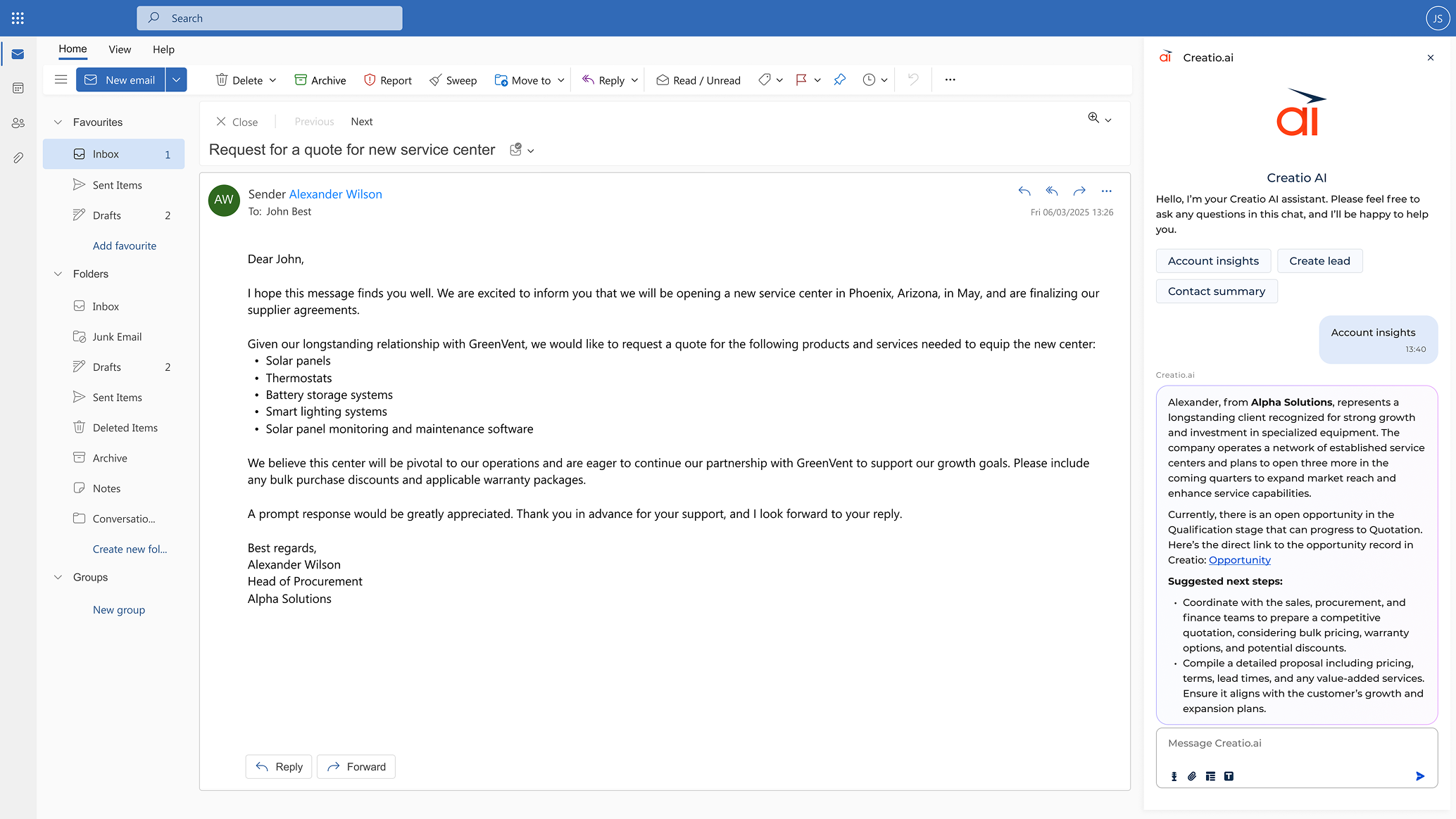 Creatio AI and AI Agents