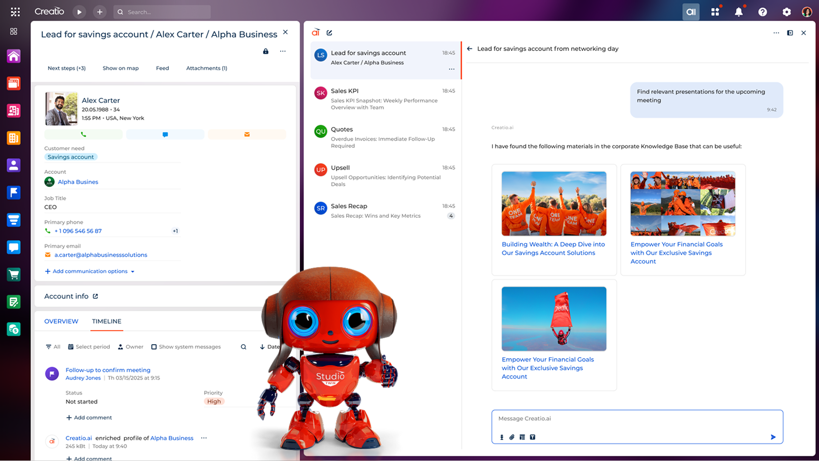 Creatio AI-Native Platform