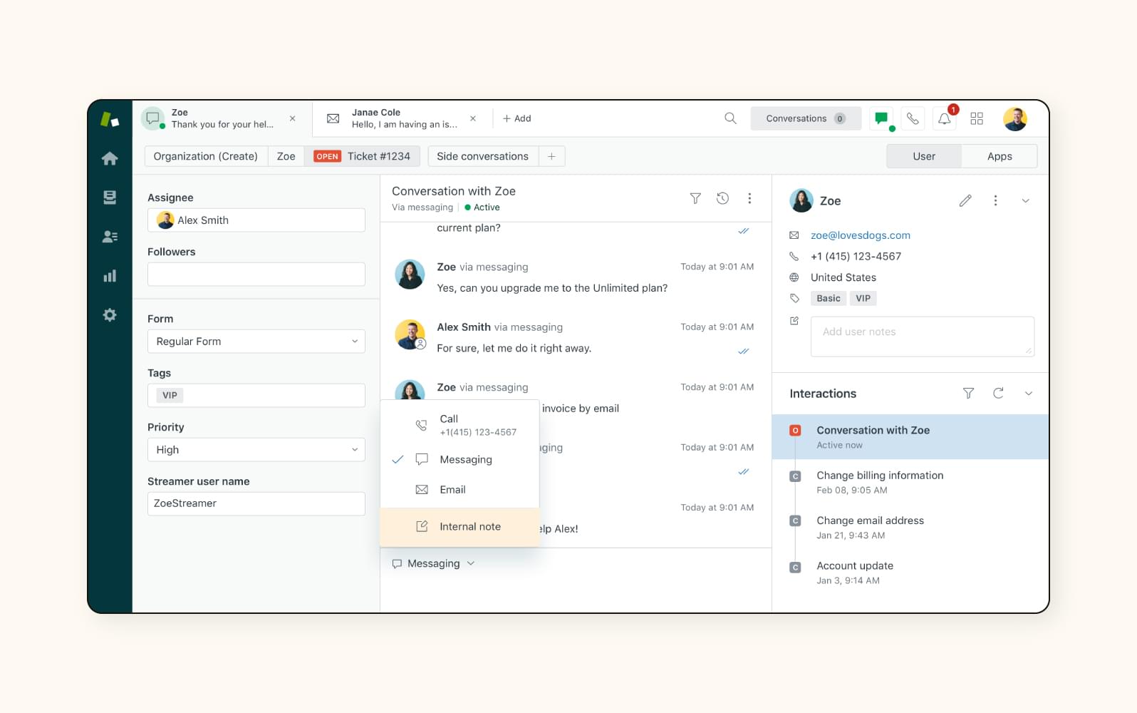 Zendesk CRM
