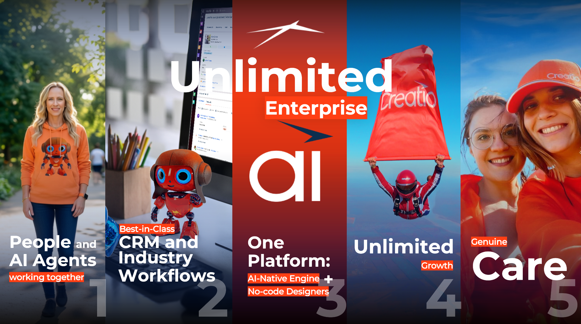 Creatio differentiators