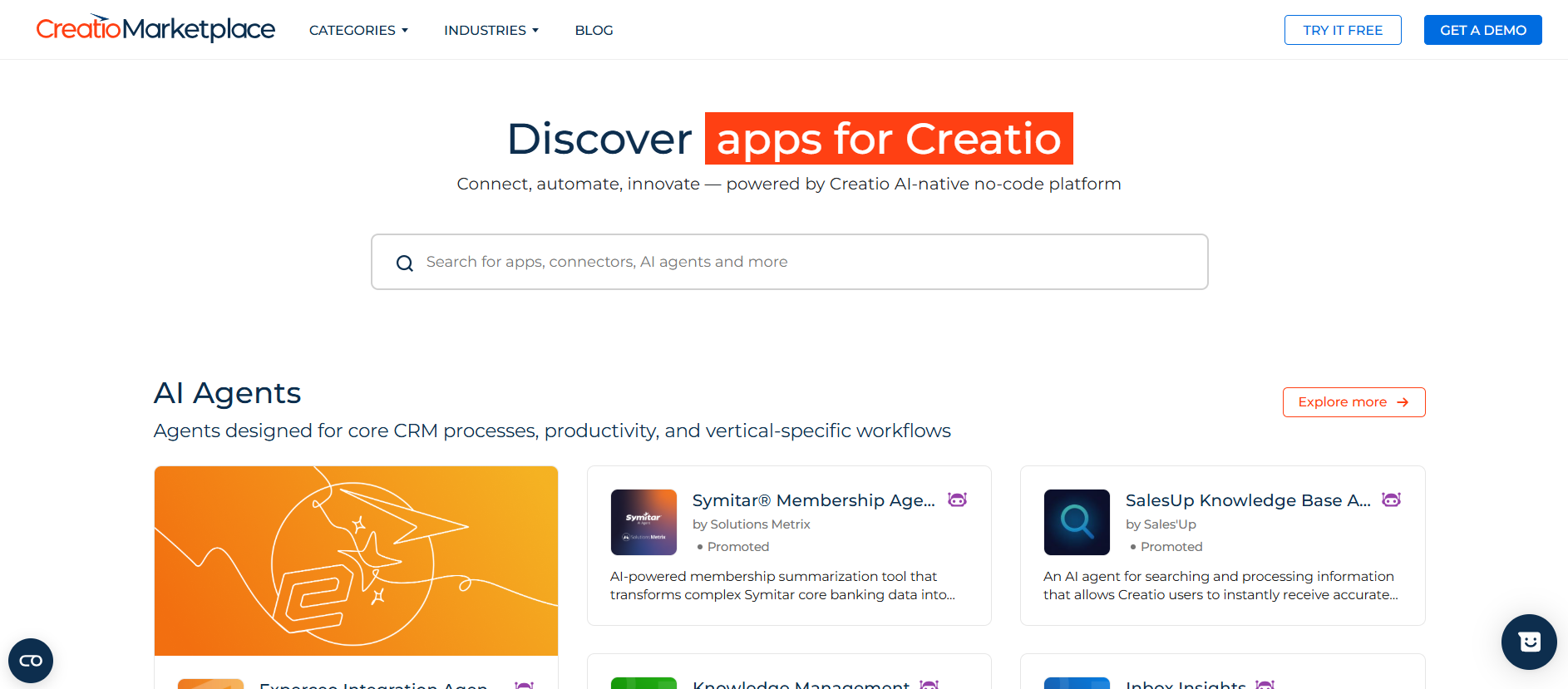 Creatio Marketplace