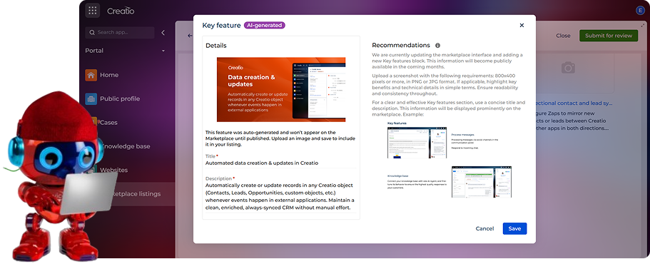 Marketplace updates: AI-Generated Key Features to Improve Marketplace Search