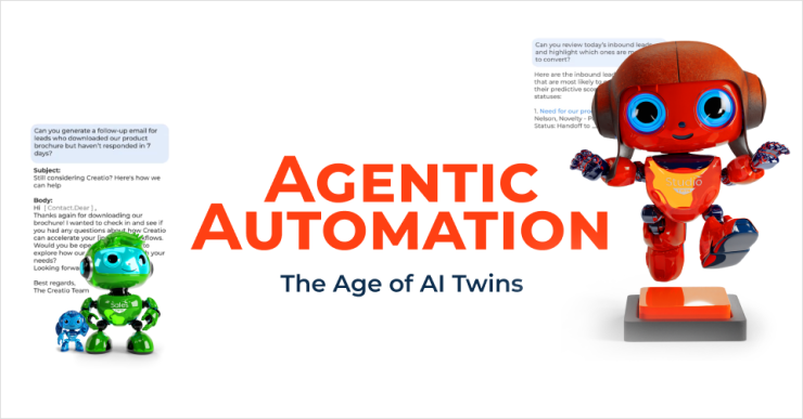 Creatio to Unveil Groundbreaking Agentic Automation Capabilities at Exclusive Digital Event about the Next Era of AI-Native Enterprise Platforms