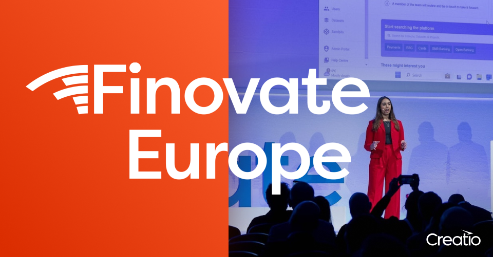 Creatio Showcases Autonomous AI Agents for Financial Services at FinovateEurope 2026