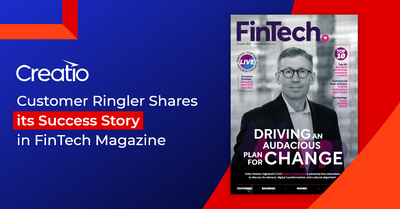 Creatio’s Customer, Ringler, Shares its Success Story in the October Edition of FinTech Magazine 