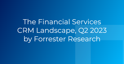 Creatio Recognized in The Financial Services CRM Landscape Report by an Independent Research Firm