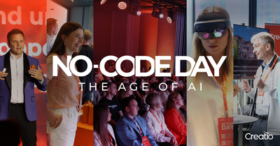 Creatio’s No-Code Days: The Age of AI are Coming to Five Major Cities Across Europe, Australia and Asia This Summer and Fall