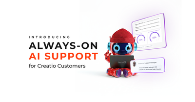 Creatio Adds AI Assistance to Free Basic Support Plan to Elevate Customer Experience with Always-On Assistance