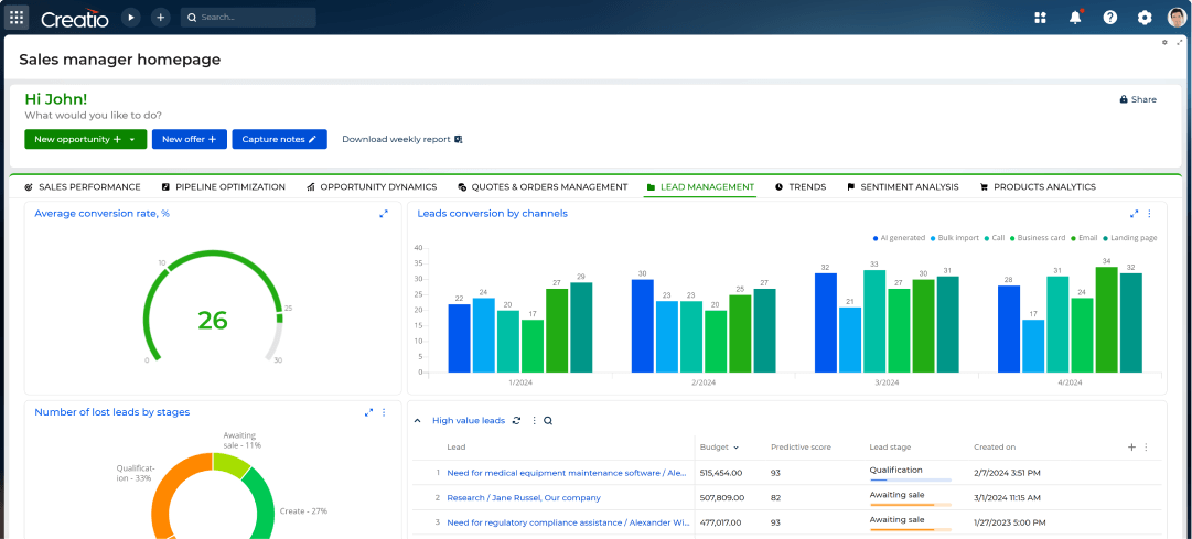 Creatio 8.2 Energy | Power Up Your Business with Future-Ready AI ...